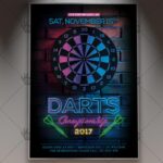Darts - Premium Flyer PSD Template