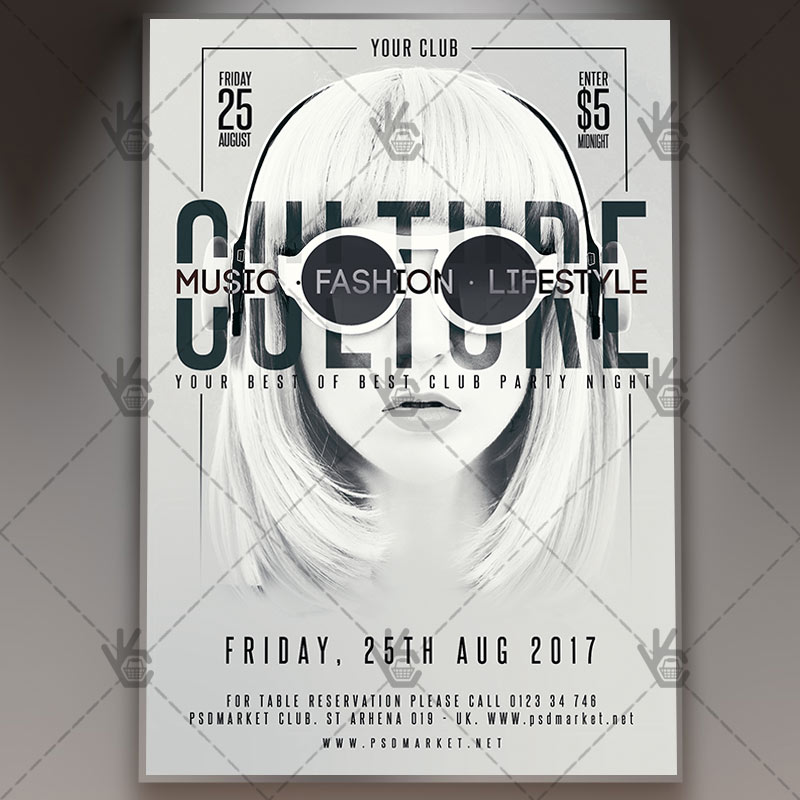 fashion_week_flyer_psdmarket_1.jpg Fashion Week - Premium Flyer PSD Template - Image 1