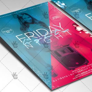 Download Miami Nights Flyer - PSD Template | PSDmarket