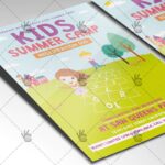 Kids Summer Camp - Premium Flyer PSD Template - Image 2