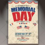 Memorial Day - Premium Flyer PSD Template