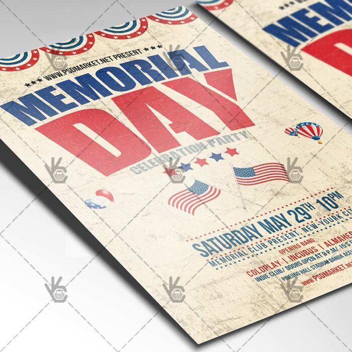Memorial Day - Premium Flyer PSD Template - Image 2