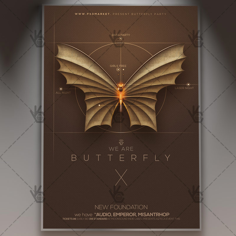 minimal_party_night_flyer_psdmarket_1.jpg Minimal Party Night - Premium Flyer PSD Template - Image 1