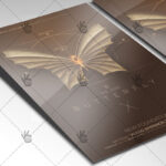 Minimal Party Night  - Premium Flyer PSD Template - Image 2