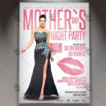 Mothers Day Night Party - Premium Flyer PSD Template