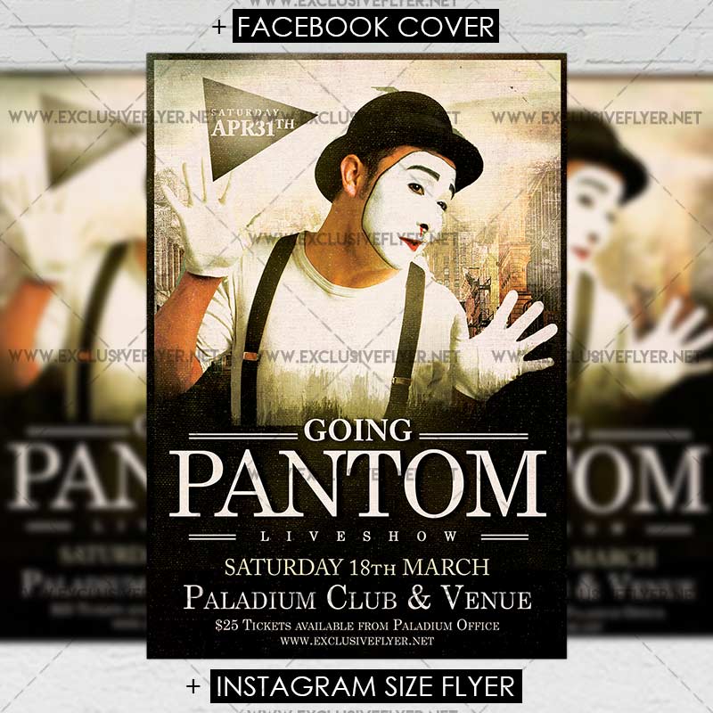 pantom-premium-flyer-template-1.jpg Pantom - Premium A5 Flyer Template - Image 1