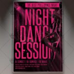 Pole Dance Party - Premium Flyer PSD Template