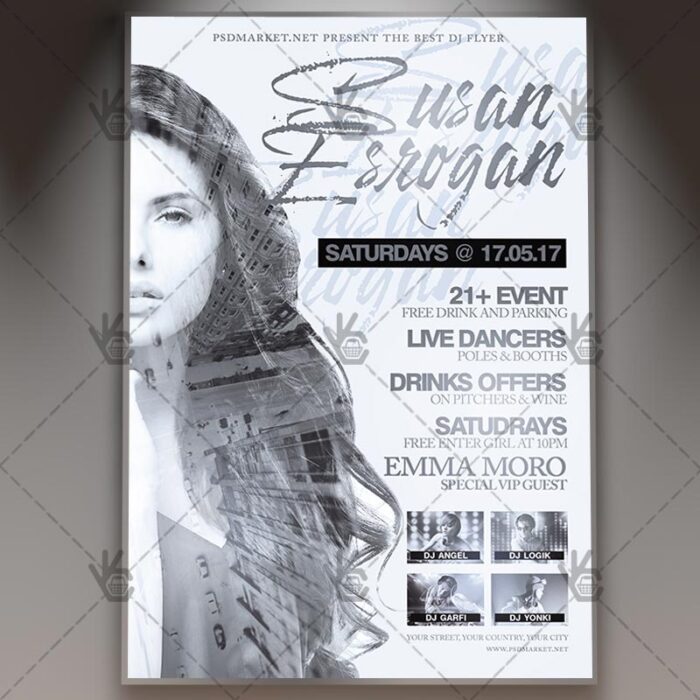 Special Guest Music - Premium Flyer PSD Template - Image 1