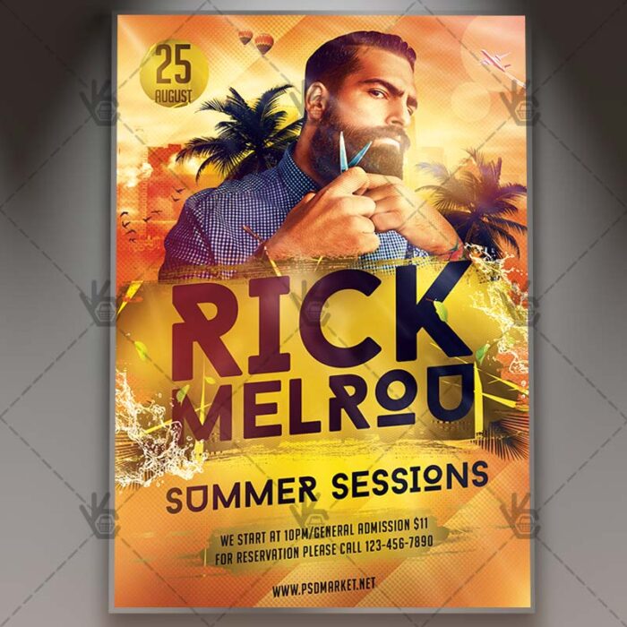 Special Guest Party - Premium Flyer PSD Template - Image 1