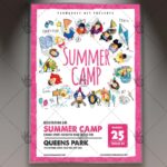 Summer Camp 2017 - Premium Flyer PSD Template
