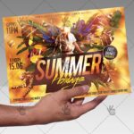 Summer Holidays - Premium A5 Flyer PSD Template - Image 2