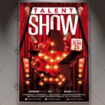 Talent Show - Premium Flyer PSD Template
