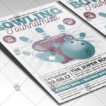Vintage Bowling - Premium Flyer PSD Template - Image 2