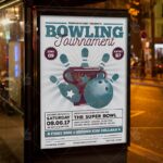 Vintage Bowling - Premium Flyer PSD Template - Image 3