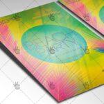 Minimal Beach Party - Premium Flyer PSD Template - Image 2