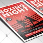 Boxing Night - Premium Flyer PSD Template - Image 2
