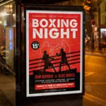 Boxing Night - Premium Flyer PSD Template - Image 3