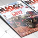 Buggy Championships - Premium Flyer PSD Template - Image 2
