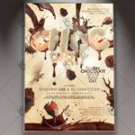 Chocolate Party - Premium Flyer PSD Template