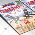 Christmas in July - Premium Flyer PSD Template - Image 2