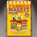 Farmer Market - Premium Flyer PSD Template