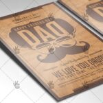 Fathers Day Party - Premium Flyer PSD Template - Image 2