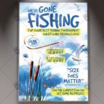 Fishing Championships - Premium Flyer PSD Template