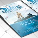 Fishing Contest - Premium Flyer PSD Template - Image 2