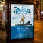 Fishing Contest - Premium Flyer PSD Template - Image 3