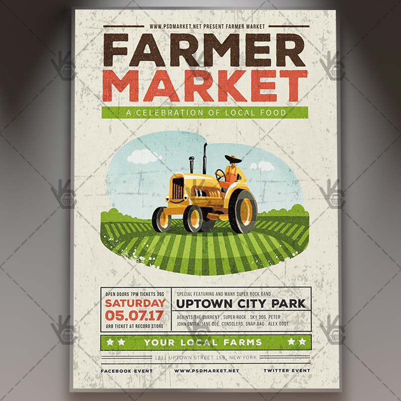 food_festival_flyer_psdmarket_1.jpg Food Festival - Premium Flyer PSD Template - Image 1