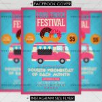 Download Food Truck Fest PSD Flyer Template Now