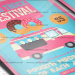 Download Food Truck Fest PSD Flyer Template Now