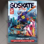 Go Skateboarding Day - Premium Flyer PSD Template