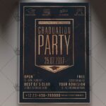Graduation Party - Premium Flyer PSD Template