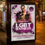 LGBT Pride Madness - Premium Flyer PSD Template - Image 3