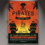 Pirates Party - Premium Flyer PSD Template