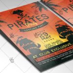 Pirates Party - Premium Flyer PSD Template - Image 2