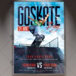 Skateboard Day - Premium Flyer PSD Template