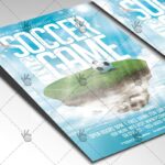 Soccer Game - Premium Flyer PSD Template - Image 2