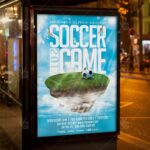 Soccer Game - Premium Flyer PSD Template - Image 3
