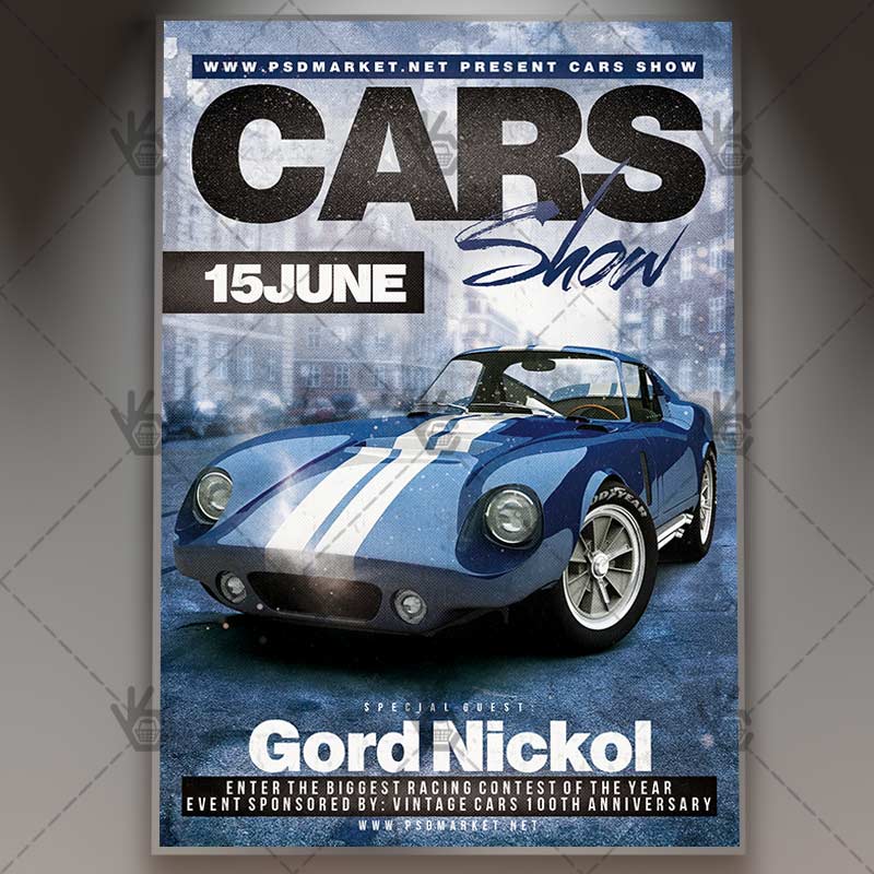 stance_car_show_flyer_psdmarket_1.jpg Stance Car Show - Premium Flyer PSD Template - Image 1