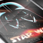 Download Star Wars Night PSD Flyer Template Now