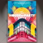 The House of Party - Premium Flyer PSD Template