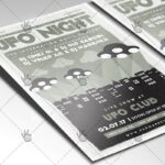 UFO Night - Premium Flyer PSD Template - Image 2