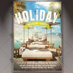 Weekend Travel - Premium Flyer PSD Template