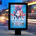 4th of July Celebration - Flyer PSD Template