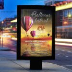 Download Balloons Festival PSD Flyer Template Now