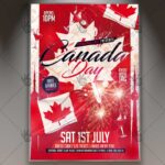Canada Day Party - Premium Flyer PSD Template