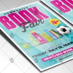 Community Book Fair - Premium Flyer PSD Template - Image 2