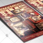 Disco 90s Party - Premium Flyer PSD Template - Image 2